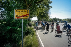 Übergang zum "Radweg" <br/><p style="font-size:10px">© Arno Declair</p>