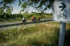 Genussvolles und ungefährliches Radfahren auf der B198 <br/><p style="font-size:10px">© Arno Declair</p>